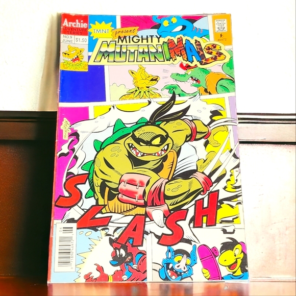 VTG ⭐️ ARCHIE COMICS The Carney's Issue 1 & Mighty Mutanimals Issue 9 - Picture 5 of 7